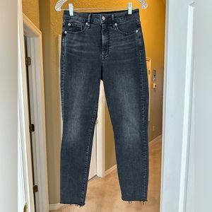 Gap high rise skinny stretch jeans size 4